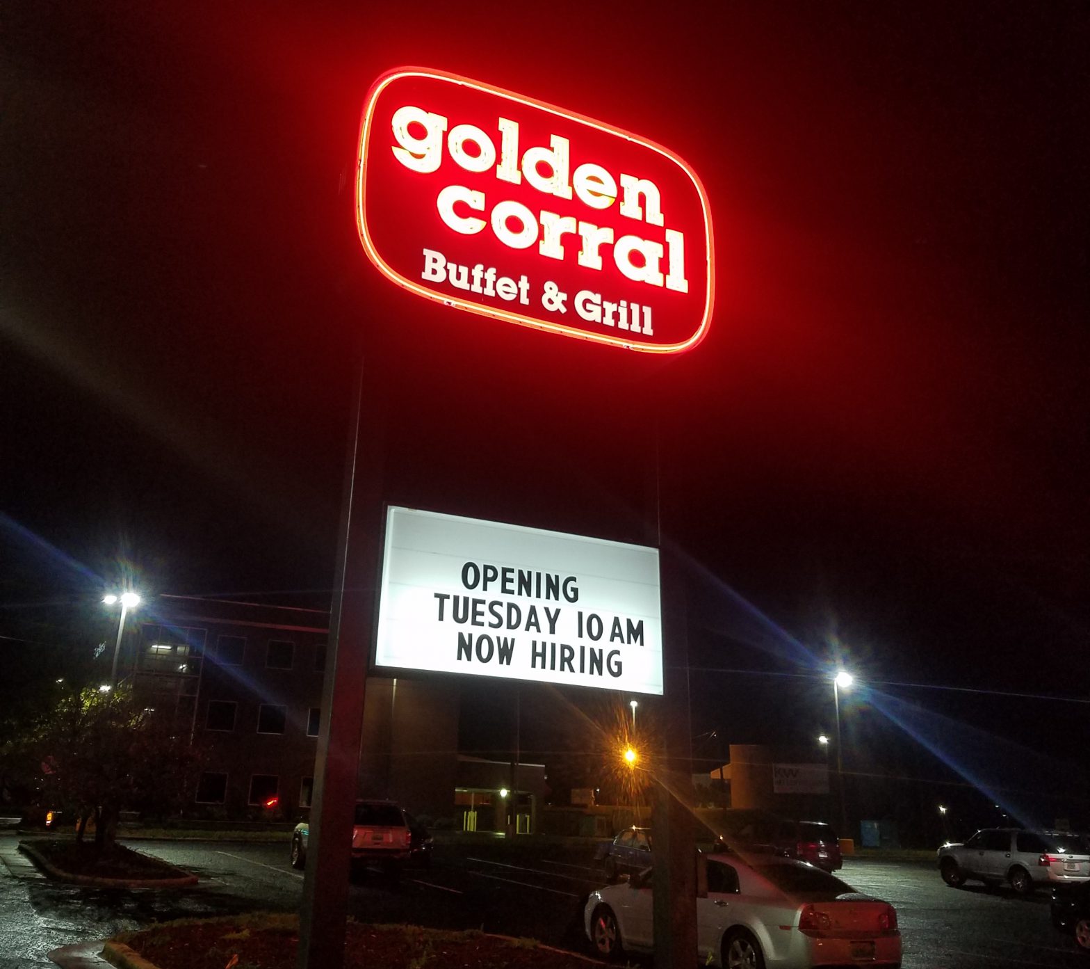 Golden Corral opens today on Cherokee Ave. The Cullman Tribune