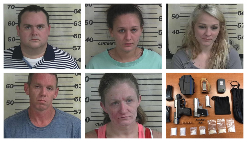 Cullman Police 5 arrested on drug charges in 4 separate cases The