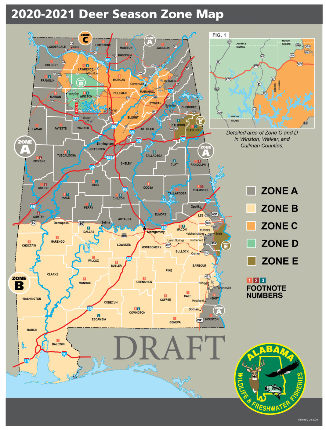 Conservation Advisory Board considers deer zones, turkey reporting