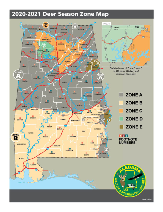 2020 2021 Deer Zone Map 1 696x901 