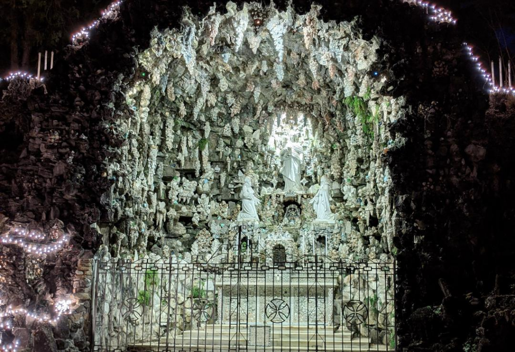 Ave Maria Grotto lighting up ‘Christmas at the Grotto’ starting Dec. 3