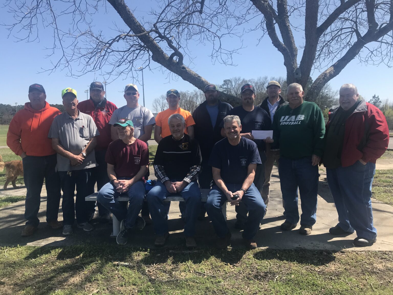 Town of Baileyton presents checks to VFD, Parkside Outreach - The ...