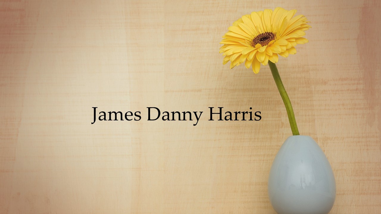Danny Harris Obituary - Visitation & Funeral Information