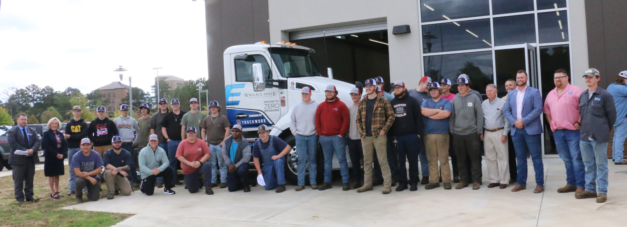 Wallace State unveils first EV heavy duty truck for Diesel