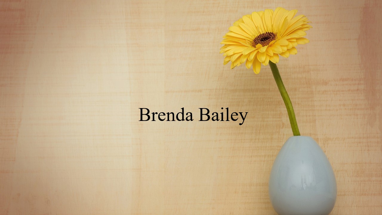 Obituary: Brenda Bailey - The Cullman Tribune