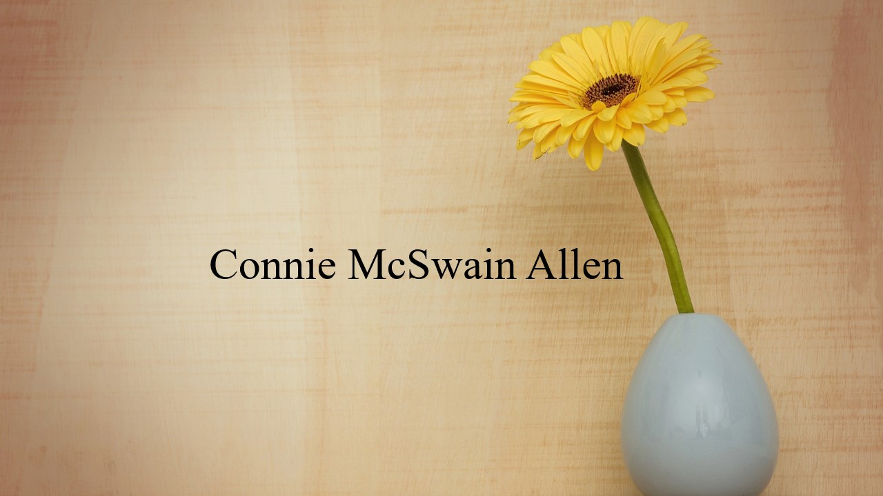 Obituary: Connie McSwain Allen - The Cullman Tribune